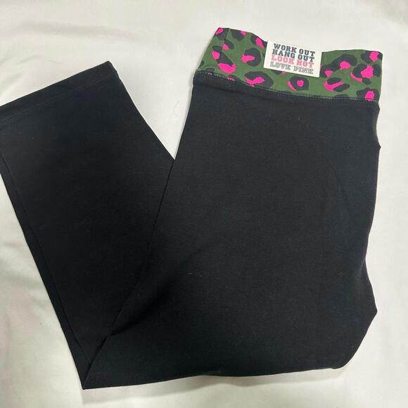 Y2K PINK Victoria’s Secret Cropped leggings - Picture 6 of 6